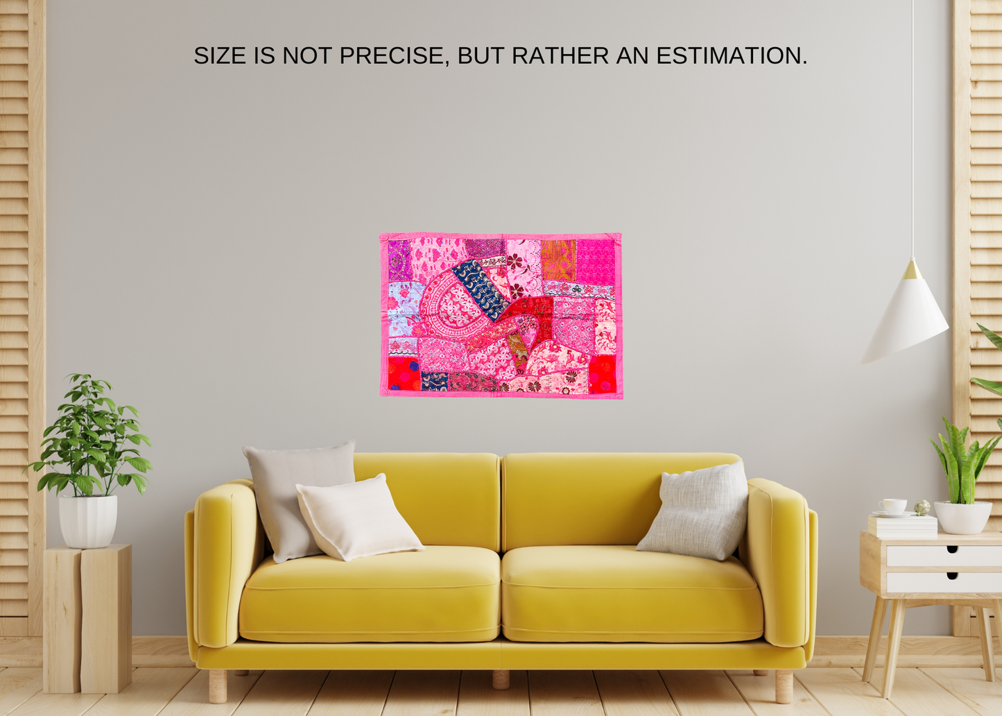 Embellished Wall Hanging - One of a Kind - SMALL