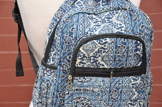 Willow Kantha Cotton India Backpack - Wholesale