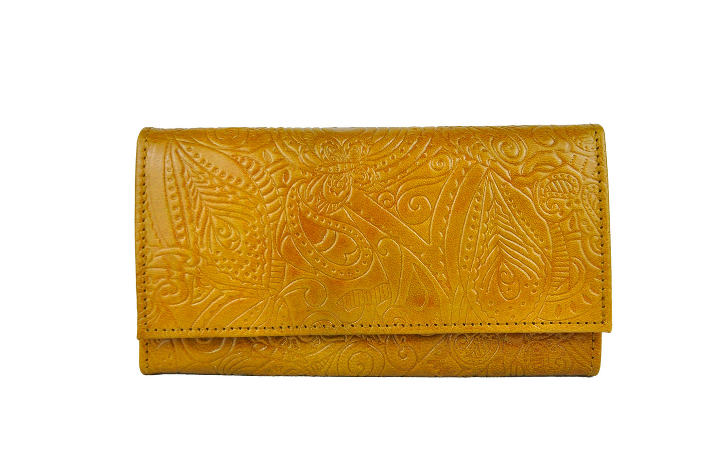 Embossed Leather Wallet – Artisan Design