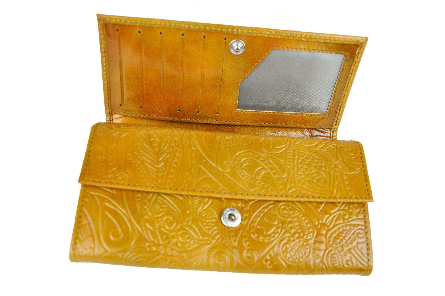 Embossed Leather Wallet – Artisan Design