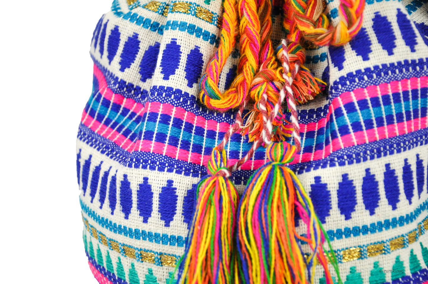 Cotton Batik Boho Crossbody Bag