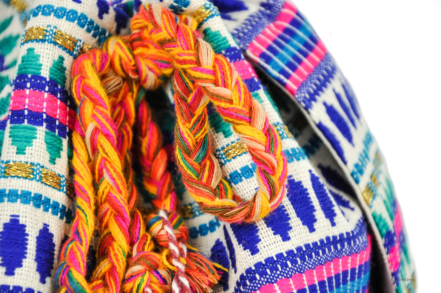 Cotton Batik Boho Crossbody Bag