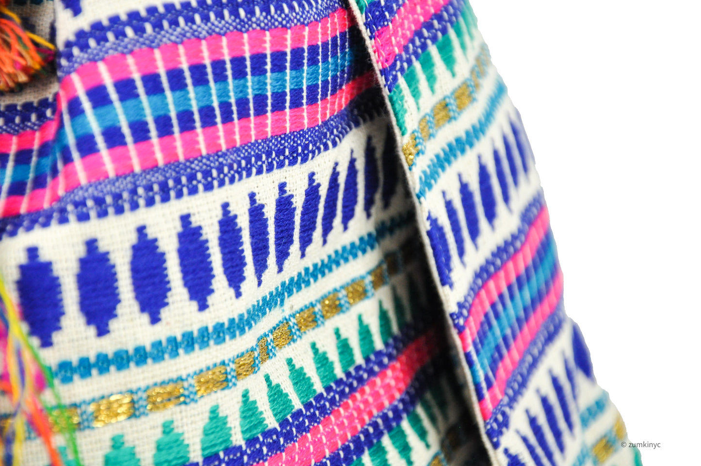 Cotton Batik Boho Crossbody Bag