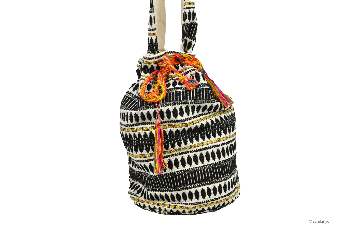 Cotton Batik Boho Crossbody Bag