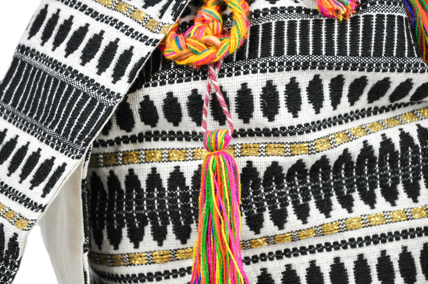 Cotton Batik Boho Crossbody Bag