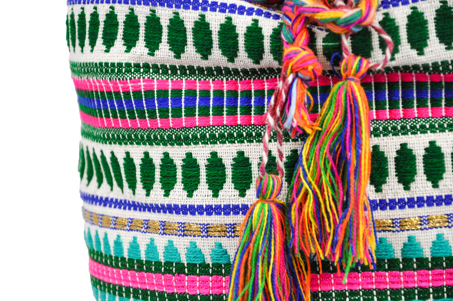 Cotton Batik Boho Crossbody Bag