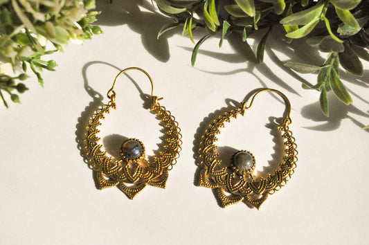Isha Handmade Lace Earring - Wholesale