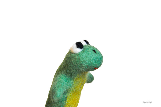 Frog Felt Finger Puppet