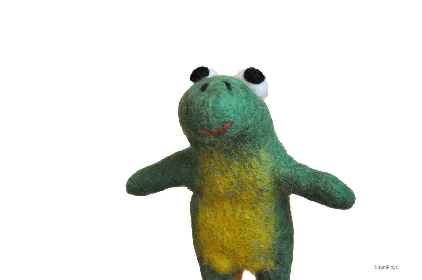 Frog Felt Finger Puppet