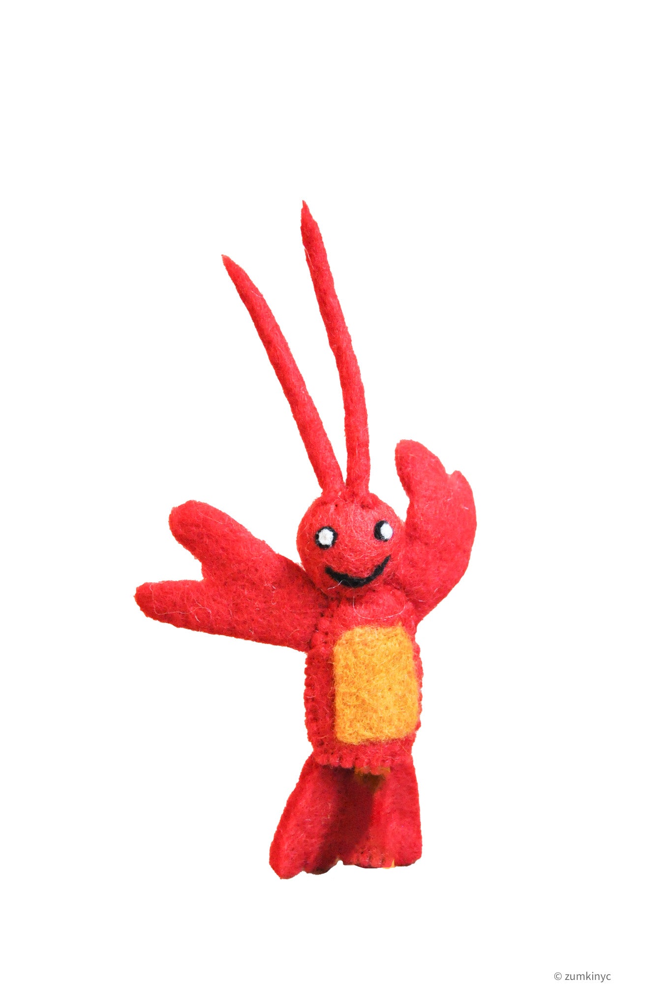 Lobster Felt Finger Puppet