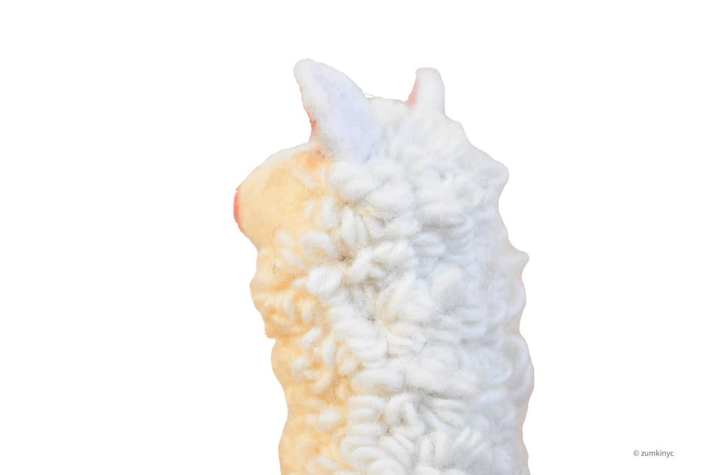 1/2 Body Sheep Felt Wool Finger Puppet
