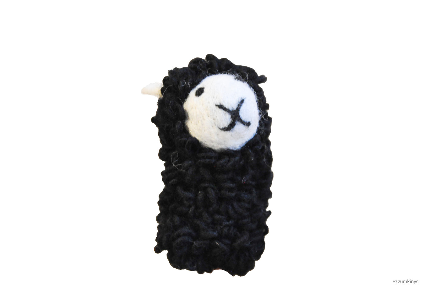 1/2 Body Sheep Felt Wool Finger Puppet