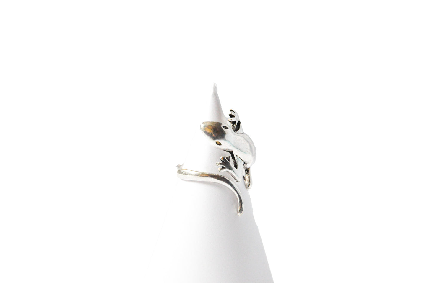 Adjustable Statement Unique Lizard/Gecko Ring