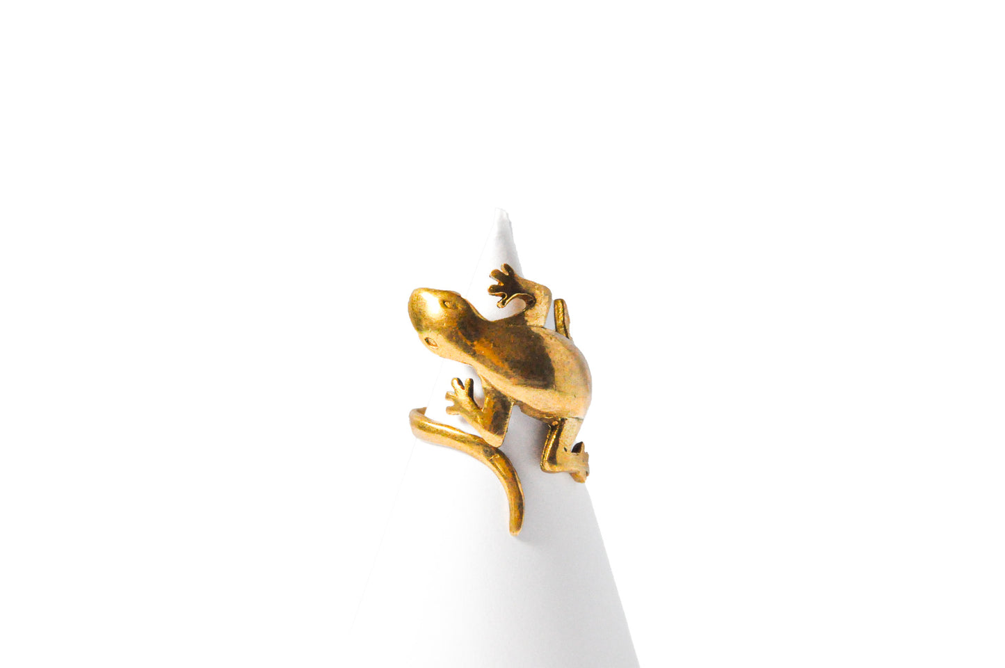 Adjustable Statement Unique Lizard/Gecko Ring