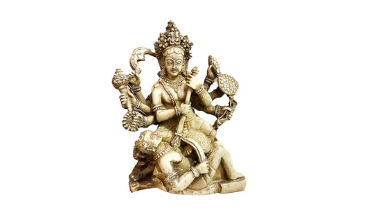 Durga Statue – Mahishasura Mardini (Slayer of the Buffalo Demon)
