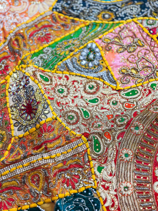 Embellished Wall Hanging - One of Kind - Large