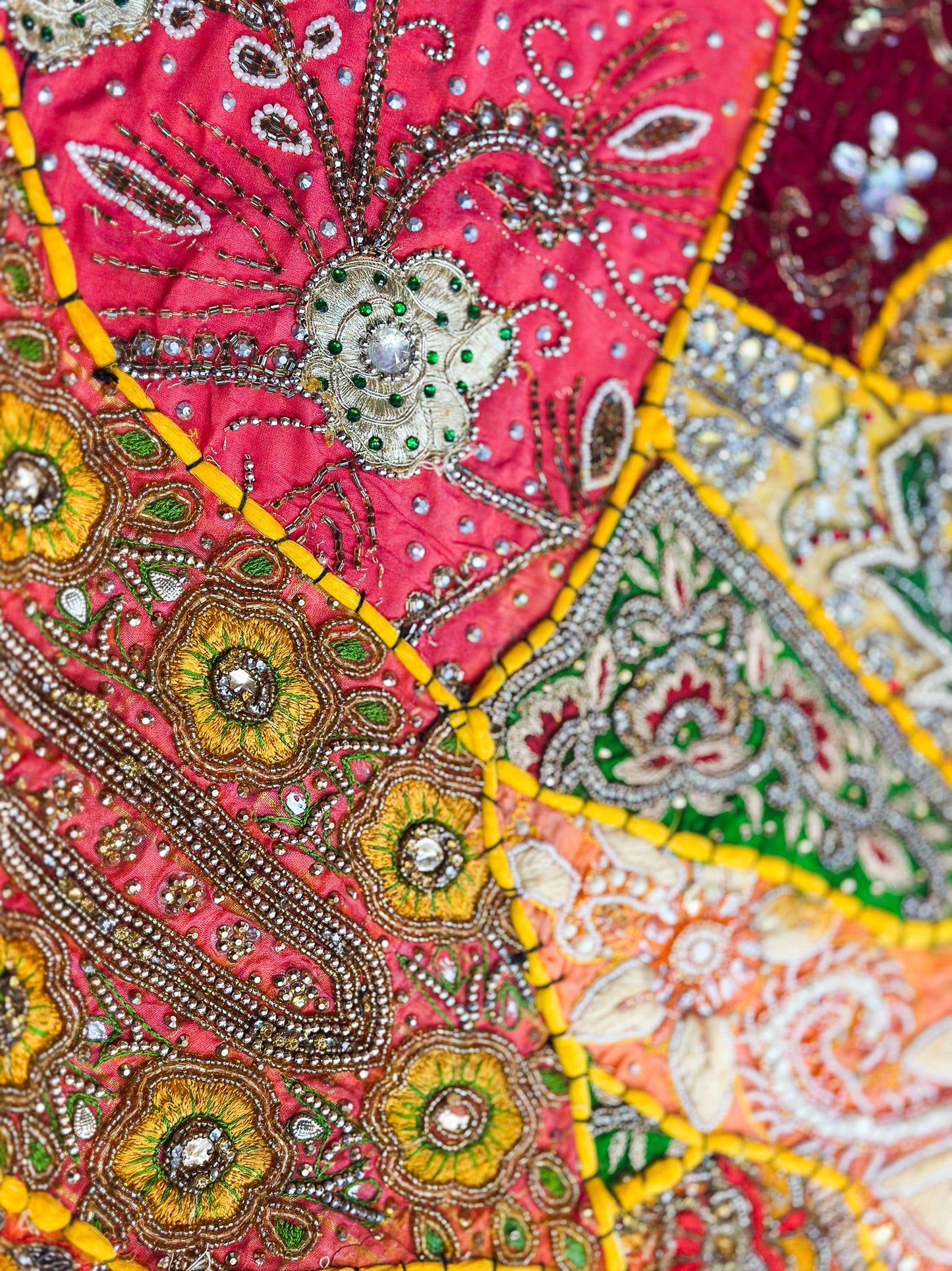 Embellished Wall Hanging - One of Kind - Large
