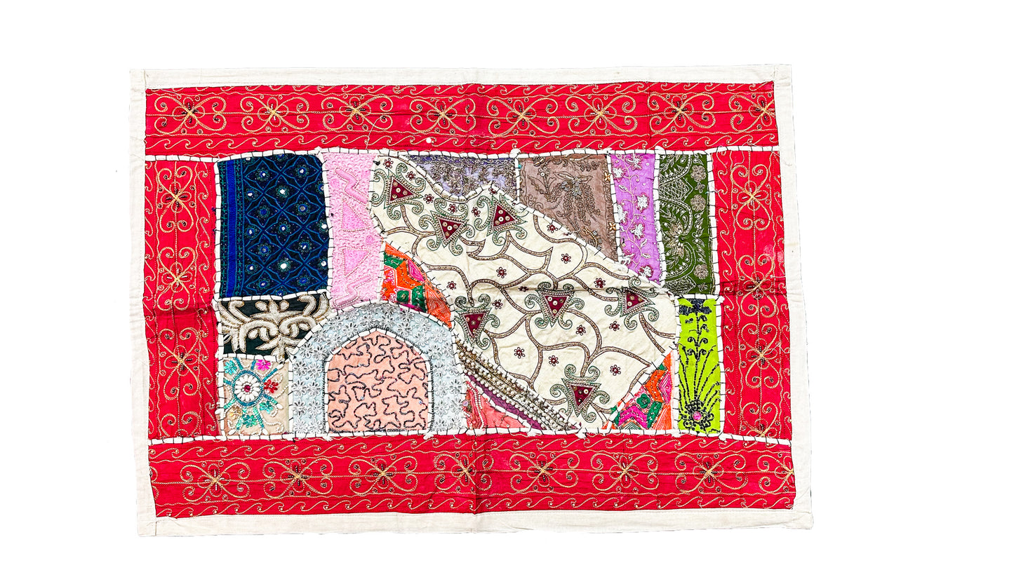 Embellished Wall Hanging - One of a Kind - SMALL