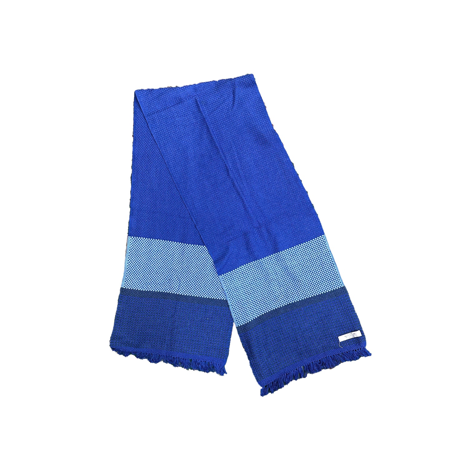 Cashmere Stripe Double Knit Ultra Soft Muffler