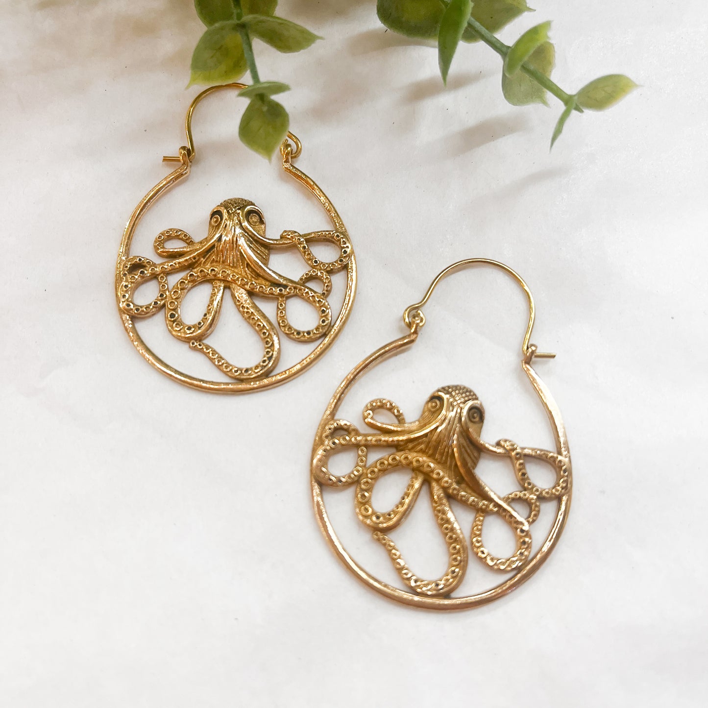 Farhana Octopus Charm Earring