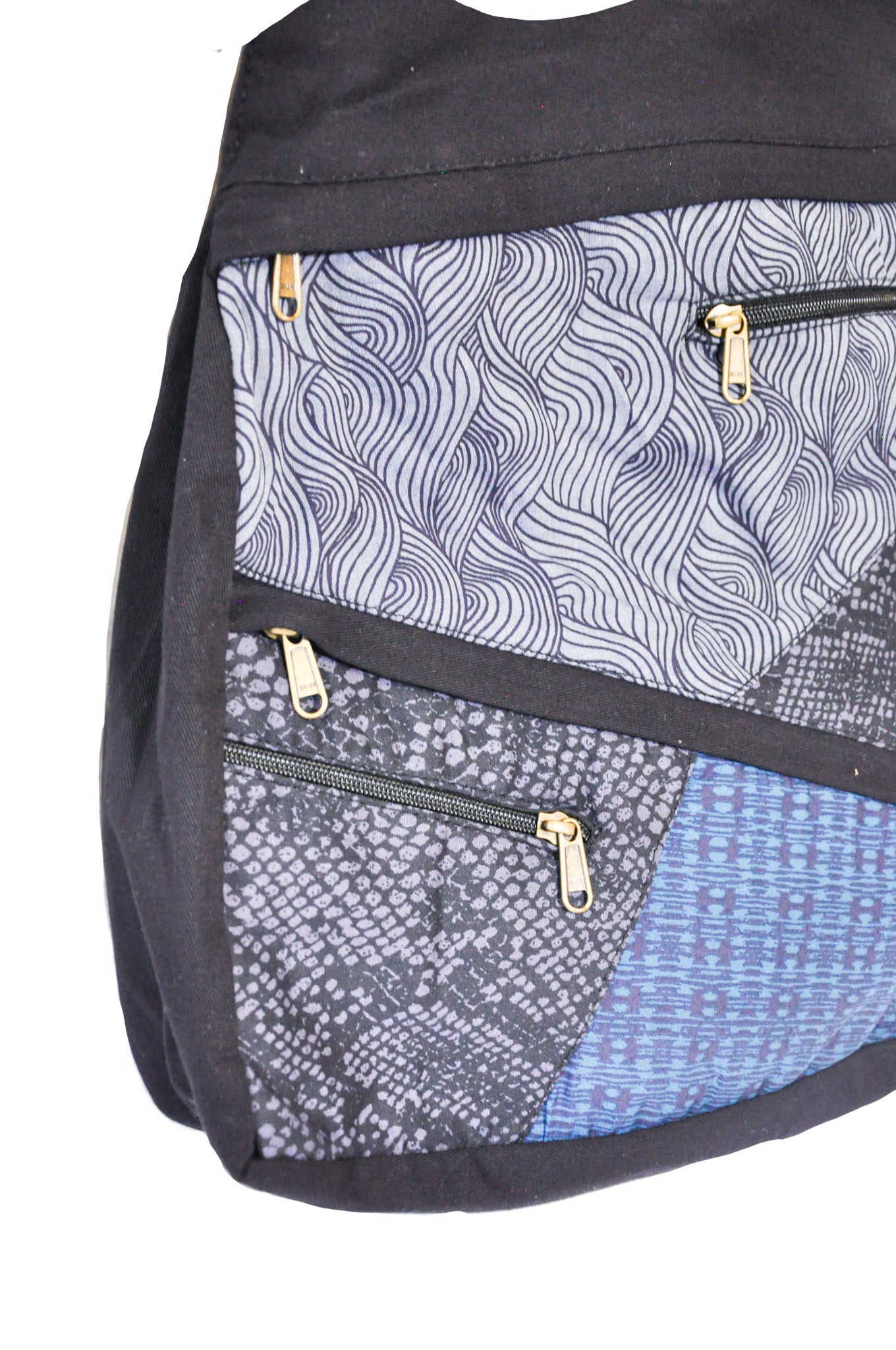 Clover Patchwork Cotton Backpack