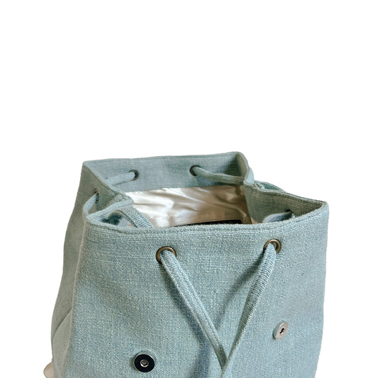 Tulip Cotton and Hemp Drawstring Backpack - Wholesale