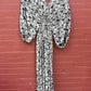 Thai Rayon Abstract Geometric Print Maxi Dress