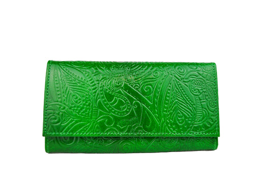 Embossed Leather Wallet – Artisan Design