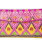 Barfi Embossed Leather Wallet – Vibrant Floral & Geometric Pattern