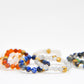 Faceted Gemstone Stretch Rings