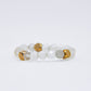 Faceted Gemstone Stretch Rings