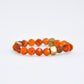 Faceted Gemstone Stretch Rings