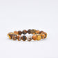 Faceted Gemstone Stretch Rings