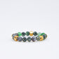 Faceted Gemstone Stretch Rings