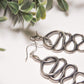 Dolly Snake Brass Dangle Earring