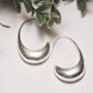 Hina handmade crescent earrings