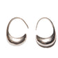 Hina handmade crescent earrings