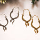 Divya Serpentine Hoops