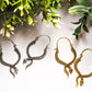 Divya Serpentine Hoops