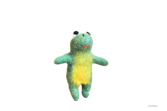Frog Felt Finger Puppet