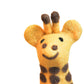 Giraffe Felt Wool Finger Puppet
