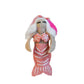 Mermaid Felt Wool Finger Puppet