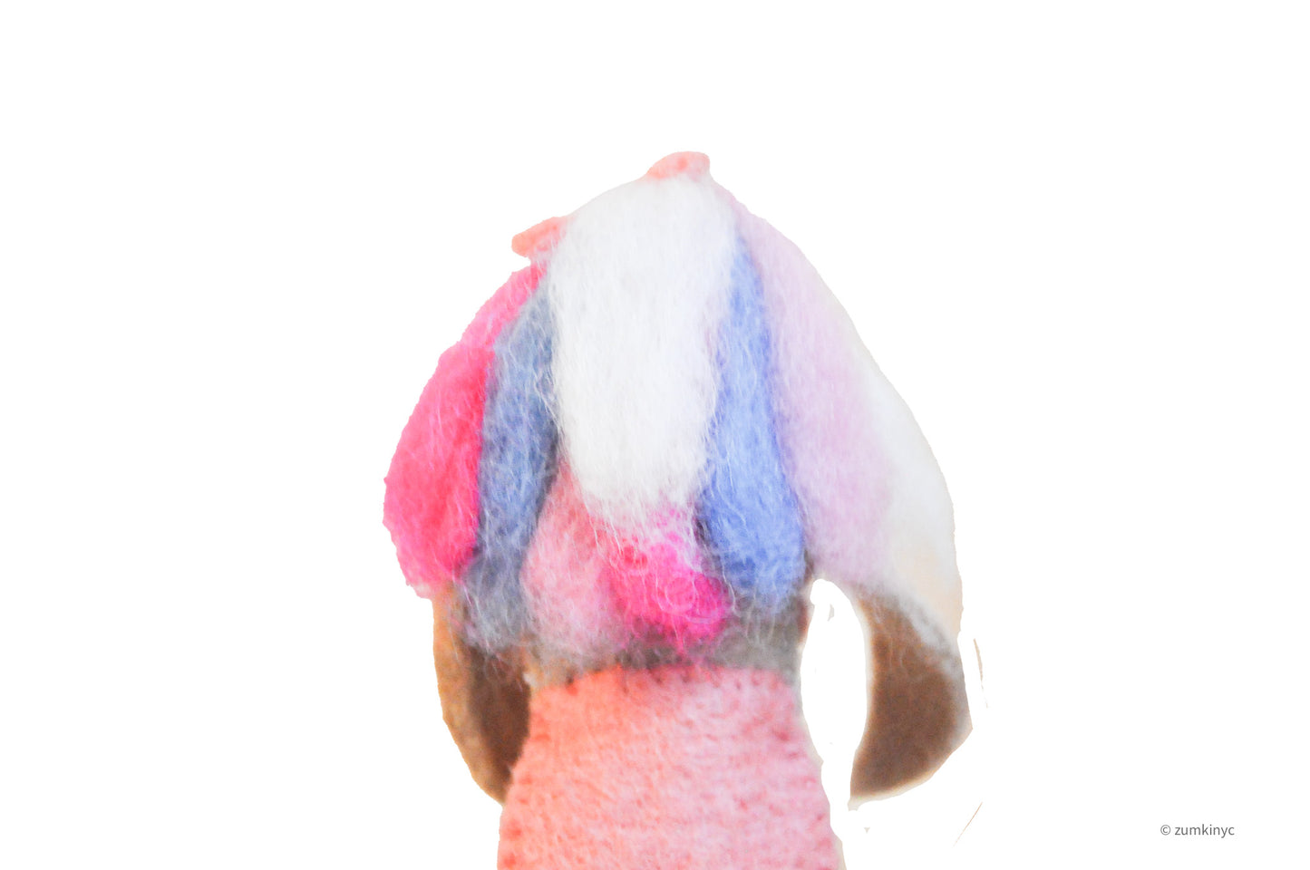 Mermaid Felt Wool Finger Puppet