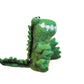 Sitting Crocodile Felt Wool Finger Puppet