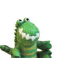 Sitting Crocodile Felt Wool Finger Puppet