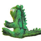 Sitting Crocodile Felt Wool Finger Puppet