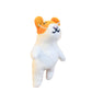 Orange Cat Felt Wool Finger Puppet