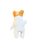 Orange Cat Felt Wool Finger Puppet