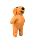 Mustard Dog Felt Wool Finger Puppet