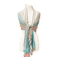 Handwoven Shelly Wool Stole – Lightweight Striped Wool Scarf from India